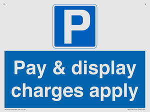 Pay & display charges apply